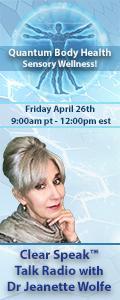 Clear Speak™ Talk Radio with Dr. Jeanette Wolfe, ND: Think It ~ Speak It ~ Live IT ~ NOW